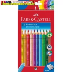 FABER-CASTELL SZÍNES CERUZA GRIP 12 DARABOS JUMBO 110912