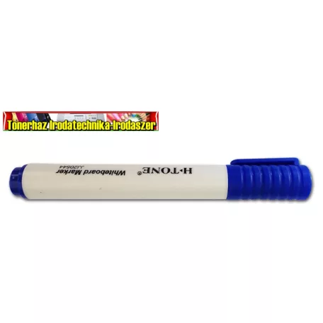H-Tone Táblamarker kék, kúpos heggyel (whiteboard marker,táblafilc)