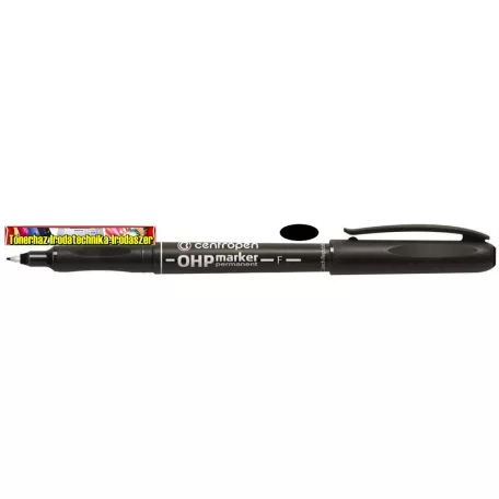 Centropen 2636 F 0,6 alkoholos filctoll fekete színben (permanent)