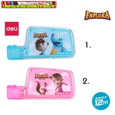 DELI EXPLORA HIBAJAVÍTÓ ROLLER 12 M X 5 MM H21101