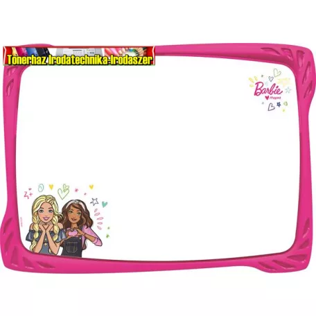 Fehértábla, (nem mágneses)  törhetetlen, MAPED  Barbie (28,6 cm x21,2 cm)
