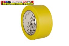 Ipari jelzőszalag,gumi ragasztószalag  50mm x 33m, 3M, sárga (U3M764I)