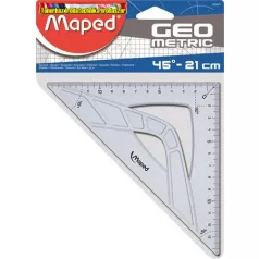   MAPED Geometric Háromszög vonalzó, műanyag, 45°, 21 cm, 