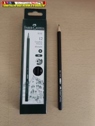 FABER-CASTELL 1111 HB grafitceruza fekete test