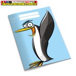   Füzet pd kisalakú 14-32 vonalas Tengernyi tudás pingvin  32 lap, 1. osztály