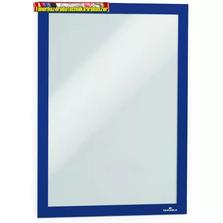 DURABLE DURAFRAME®  Infokeret A4 sötétkék (öntapadó hátlappal és mágneses előlappal) 489907
