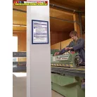 DURABLE DURAFRAME®  Infokeret A4 sötétkék (öntapadó hátlappal és mágneses előlappal) 489907