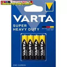 VARTA SUPER HEAVY DUTY AAA  FÉLTARTÓS MICRO CERUZA ELEM LR03  db-ár