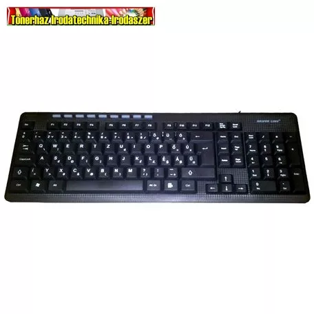 Silverline KB-MM818 USB fekete billentyűzet