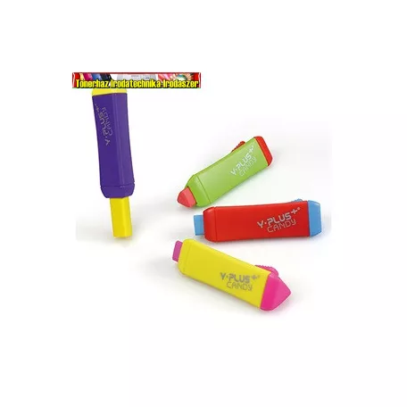 Radír toll  háromszög Candy Y-Plus+