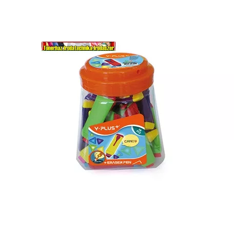 Radír toll  háromszög Candy Y-Plus+