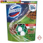   DOMESTOS Power5 Maxi Pack WC frissítő blokk Pine ( 5x55gr ) (wc illatosító)