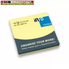   Info Notes  öntapadós jegyzettömb  75x75mm 100 lap (76x76) 5654-01