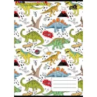 Füzet, tűzött, A5, vonalas, 32 lap, 1. osztály, COOL BY VICTORIA , Dinosaurus world, 14-32 (A/5)