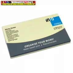   Info Notes 5655-01  öntapadós jegyzettömb  76x127mm 100 lap sárga (75x125)