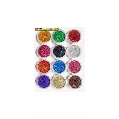 Pentart CSILLÁMPOR 19g/db kül. színben (glitter)