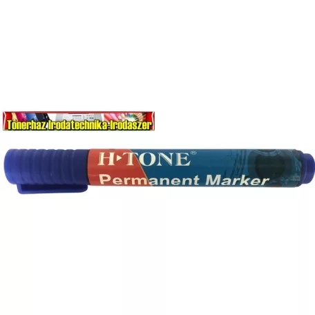 H-Tone Permanent (alkoholos filctoll) marker kék, kúpos heggyel 1-3 mm