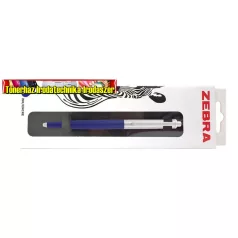   ZEBRA Golyóstoll dobozban - 901 - 0.7mm kék írásszín, kék színű tolltest