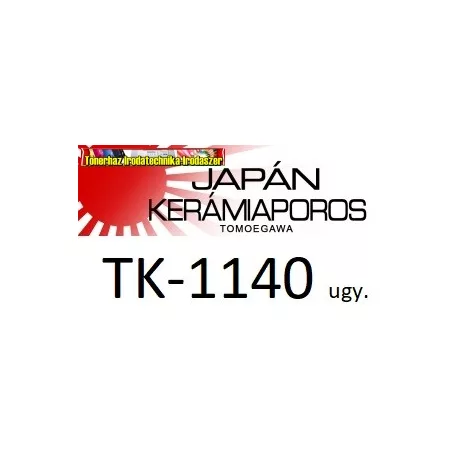 Kyocera TK-1140 Kerámiaporos premium utángyártott toner 7,2K (tk1140,tk 1140)