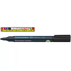   Schneider Maxx 130 alkoholos marker 1-3 mm, kupos hegyű, FEKETE