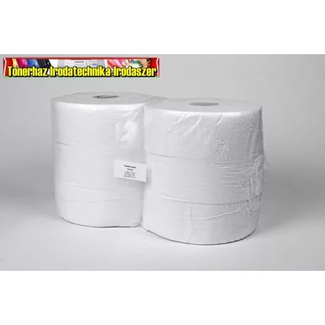Toalettpapír Ipari hófehér 100%cellulóz (26cm) 210méter/tek,2 rétegű (TPC226R)