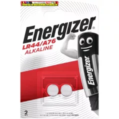 Energizer LR44 (A76) alkáli gombelem 1,5V DB-ár