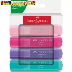 Faber-Castell Szövegkiemelő 4db-os készlet  PASTEL 254654 TEXTLINER (PASZTELL)