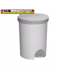 Pedálos szemetes, műanyag, 15 l, CURVER, szürke