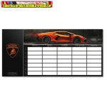   Órarend ARS UNA kétoldalas - Lamborghini narancssárga - (50494460) (5993120025785)