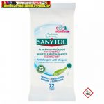   Sanytol fertőtlenítő tisztítókendő 24db Antiallergén 24 db/cs