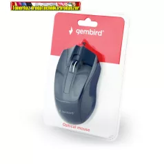 Gembird MUS-3B-01 Optikai vezetékes egér black