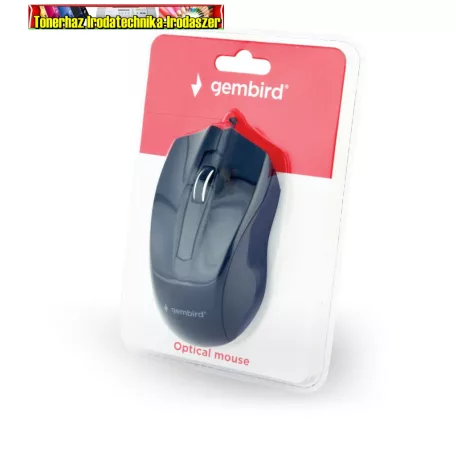 Gembird MUS-3B-01 Optikai vezetékes egér black