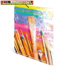 Gumis mappa karton Herma A/4 Ecset