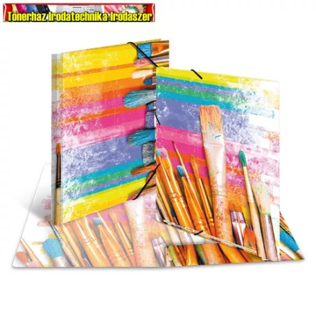 Gumis mappa karton Herma A/4 Ecset