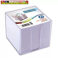   Kockatömb tartó műanyag 10x10x9 cm víztiszta -kockatömb nélkül-