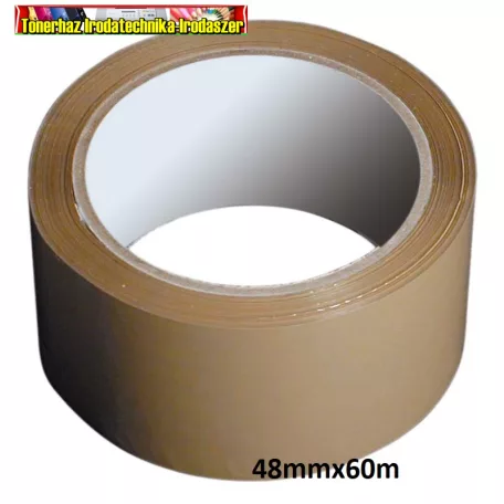 Ragasztószalag 48mmx60m  Havanna (barna) (csomagzáró)