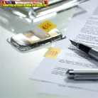 Oldaljelölő műanyag Info Notes Info Flag 25x43 mm 50 lapos aláírás ikon 7729-11