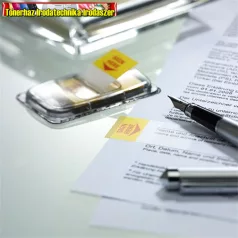   Oldaljelölő műanyag Info Notes Info Flag 25x43 mm 50 lapos aláírás ikon 7729-11