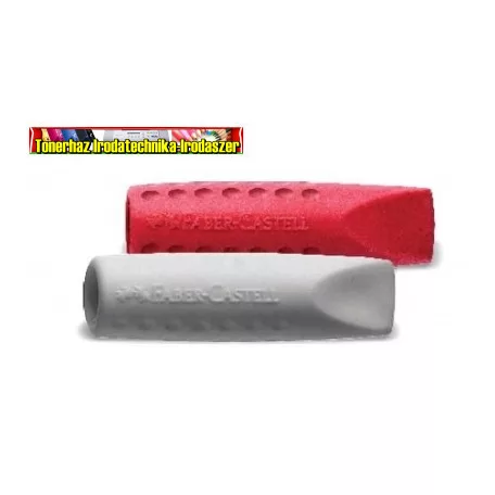 Faber-Castell ceruzavég radír 2db/cs (radírvég) piros-szürke