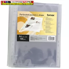   Genotherm lefűzhető felül és oldalt nyitott FORNAX A/4 víztiszta 150 mikron 100db/csom 305361