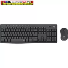   Logitech MK295 Silent Wireless Combo billentyűzet + egér Grey HU