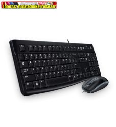 Logitech MK120 USB fekete magyar billentyűzet+egér (920-002542)