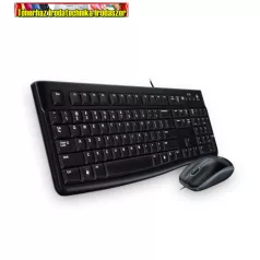   Logitech MK120 USB fekete magyar billentyűzet+egér (920-002542)