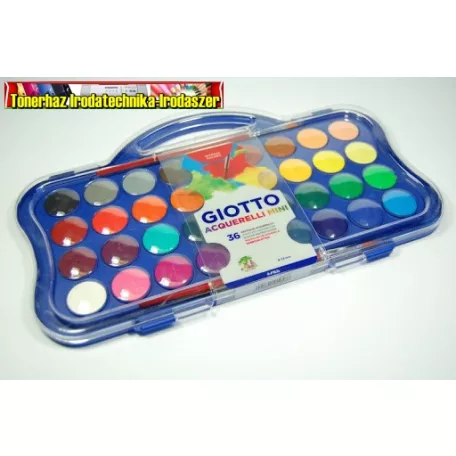 GIOTTO Vízfesték ACQUERELLI MINI 36-OS