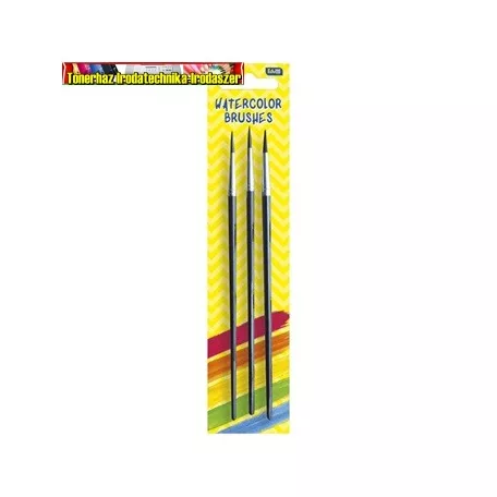  Educa aquarell ecsetszett, 3 db-os, méretek 2-4-6 (ecsetkészlet)