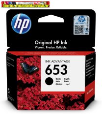 HP 3YM75AE PATRON BLACK NO.653 (EREDETI)