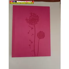   Határidőnapló (agenda)  B/6 heti fehér lapos 2026. PITYPANG  -  pink  -