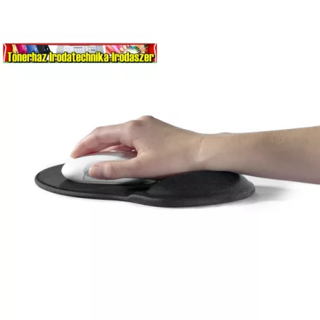DURABLE Egérpad zselés csuklótámasszal antracit (ERGOTOP® GÉLLEL)