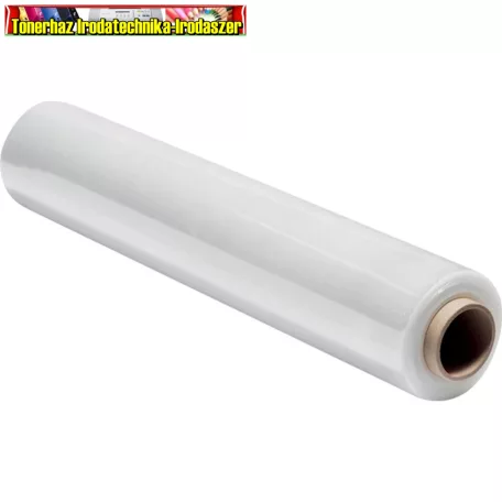  Kézi nyújtható fólia 50cm, átlátszó, vékony dudás (Sztrechfólia ,stretchfólia) 23 mic
