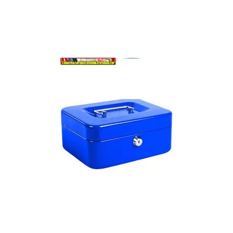 Pénzkazetta  20cmx16cmx9cm kék